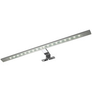 AUFBAULEUCHTE LED-Leuchtmittel - Chromfarben, Basics, Metall (60/3,5/11cm) - Sadena