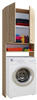 WASCHMASCHINENSCHRANK 70/182/27 cm  - Sonoma Eiche, Basics, Kunststoff (70/182/27cm) - MID.YOU