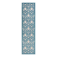 VONKAJŠÍ KOBEREC, 66/230 cm, modrá - modrá, Basics, textil (66/230cm)