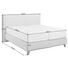 BOXSPRINGBETT 180/200 cm INKL. Matratze - Eichefarben/Beige, KONVENTIONELL, Holz/Textil (180/200cm) - Valnatura