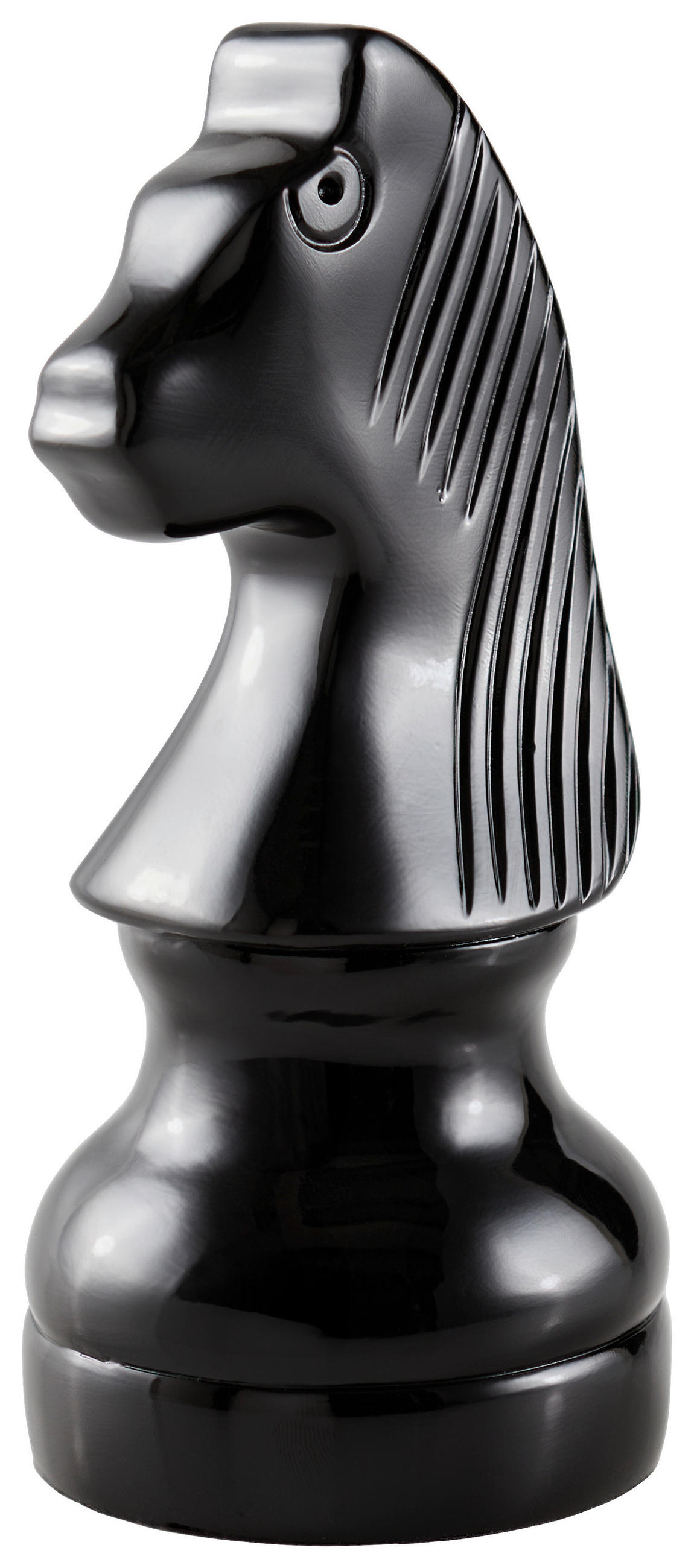 SCHACKPJÄS - svart högglans, Lifestyle, plast (10,5/22cm) - Ambia Home