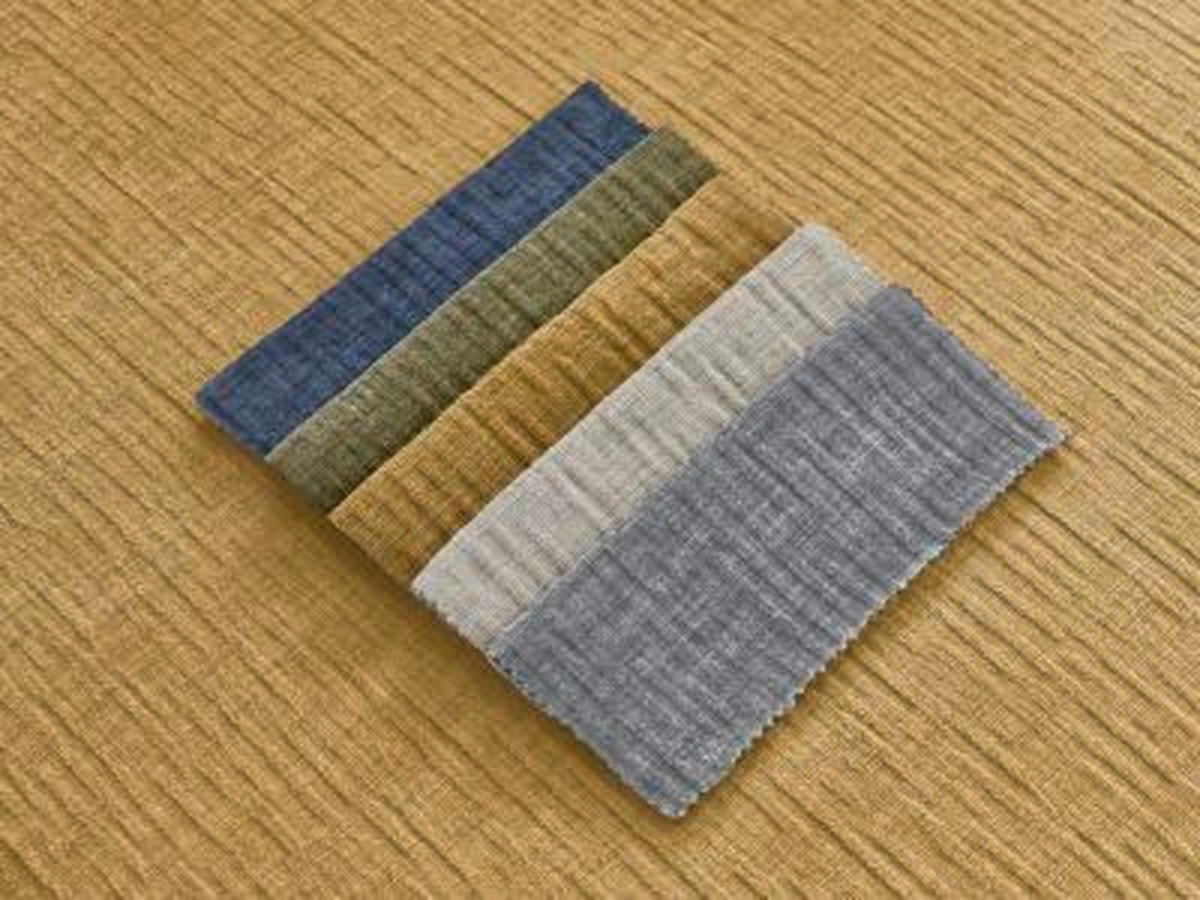 ECKSOFA Ottomane rechts  ATILLA Gelb Struktur  - Gelb/Schwarz, MODERN, Kunststoff/Textil (244/149cm)