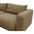 SCHLAFSOFA Flachgewebe Dunkelorange  inkl.  - Dunkelorange/Schwarz, MODERN, Kunststoff/Textil (248/94/109cm) - Carryhome