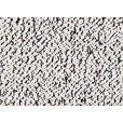 ECKSOFA Creme Bouclé  - Creme/Schwarz, Design, Textil/Metall (250/220cm) - Xora