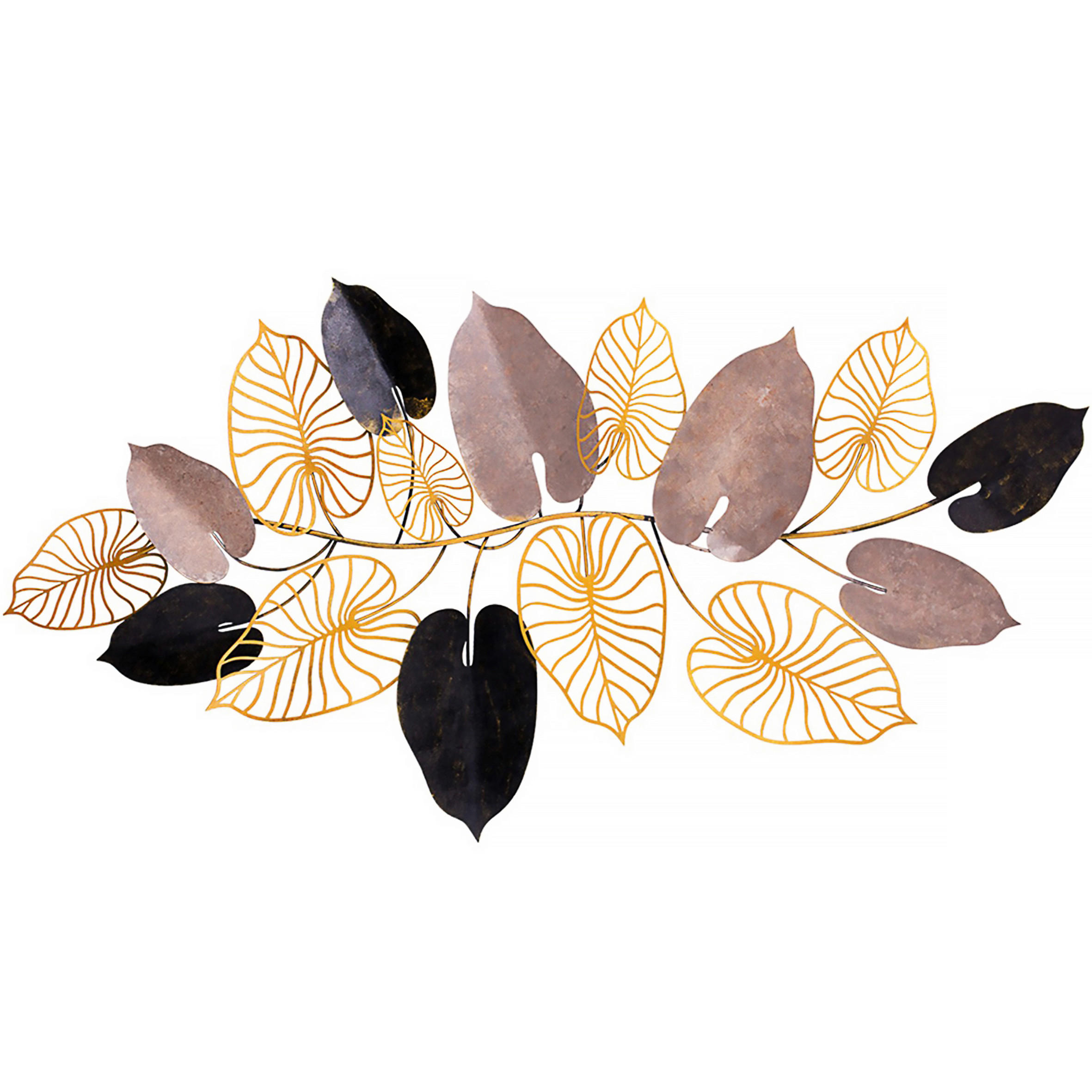 METALLBILD  - Multicolor, Basics, Metall (120/61cm)