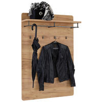 GARDEROBNI PANEL - barve hrasta, Konvencionalno, leseni material (84/129,2/27cm) - Carryhome