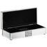 SCHMUCKBOX - Klar/Silberfarben, Glas (25,7/10,7/6,7cm) - Ambia Home