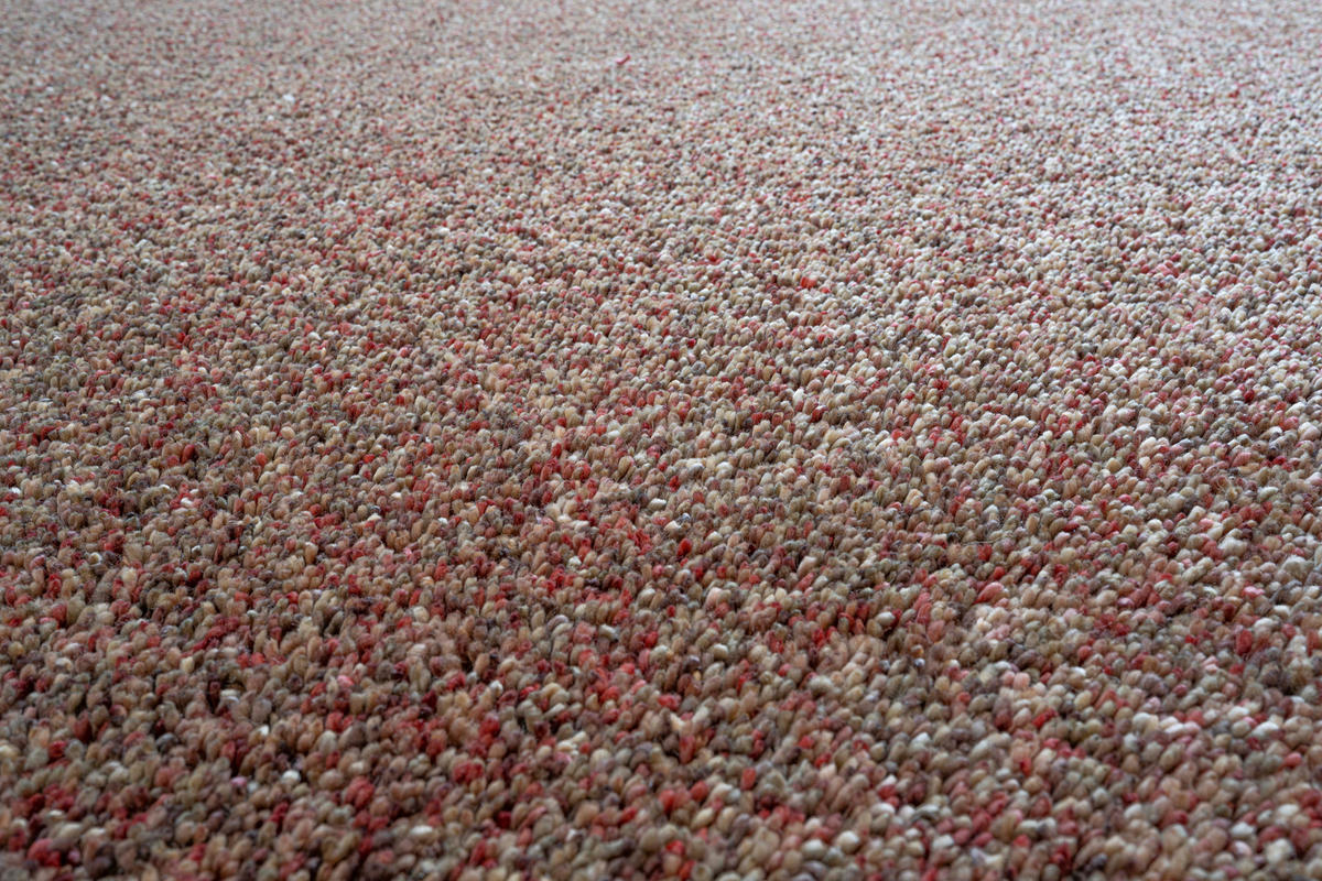 WEBTEPPICH Wohnzimmer 80/150 cm Tanami Rot, Beige, Rostfarben rechteckig  - Rostfarben/Beige, KONVENTIONELL, Textil (80/150cm) - Novel