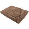 FELLDECKE GENIUS 150/200 cm  - Beige/Braun, Textil (150/200cm) - Dieter Knoll