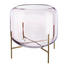 DEKOGLAS - Rosa, Design, Glas/Metall (22/18cm) DEKOGLAS - Rosa, Design, Glas/Metall (22/18cm)