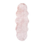 KUNSTFELL 60/180 cm Rosa Tierform  - Rosa, Basics, Fell/Textil (60/180cm) - Ambia Home