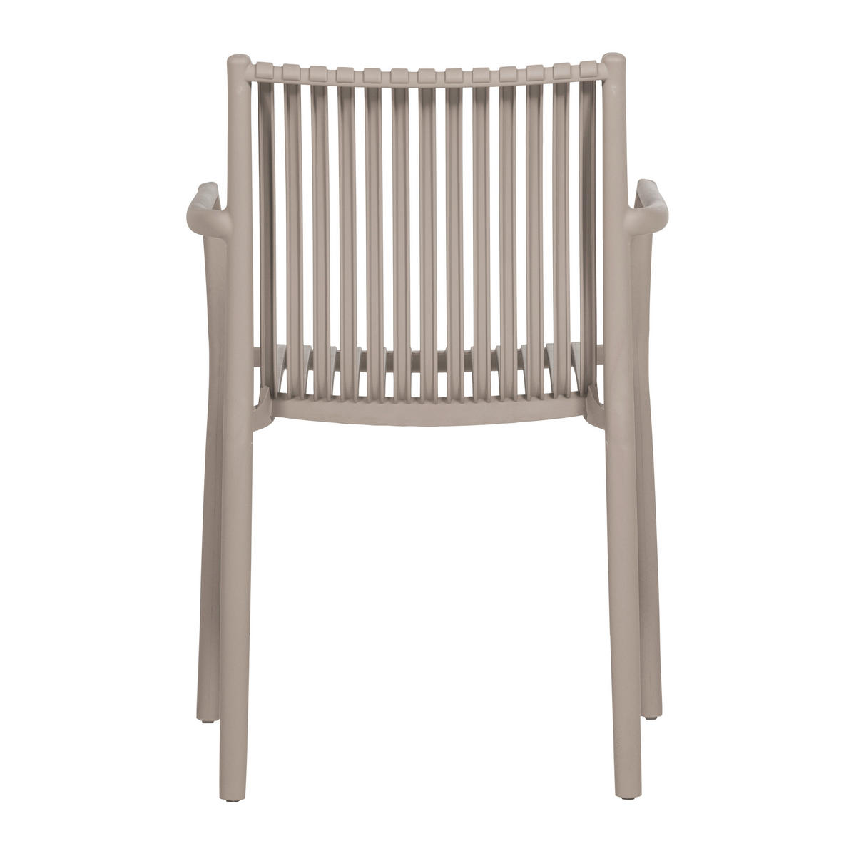 GARTENSTUHL-SET Sandfarben  - Sandfarben, MODERN, Kunststoff (56/84/57cm) - Livetastic