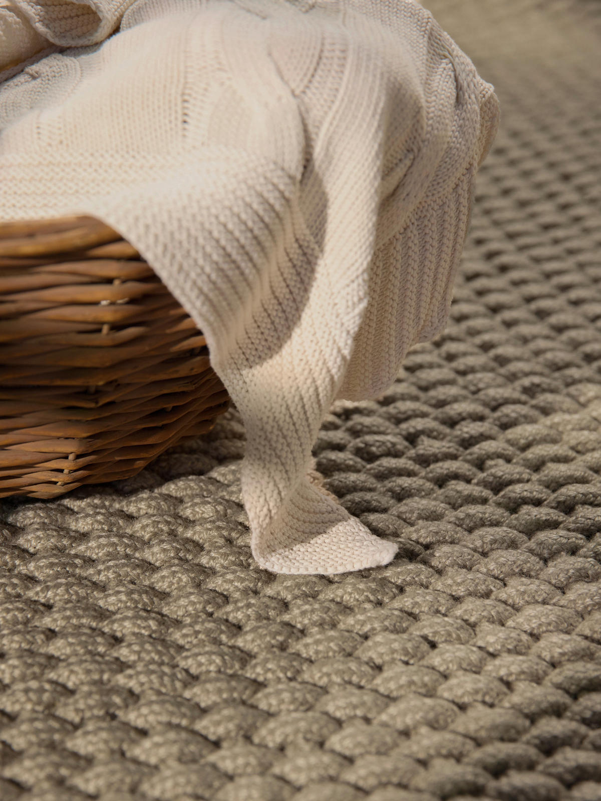 HANDWEBTEPPICH  Wohnzimmer 200/290 cm Southwark Beige, Greige rechteckig  - Greige/Beige, KONVENTIONELL, Textil (200/290cm) - Ted Baker