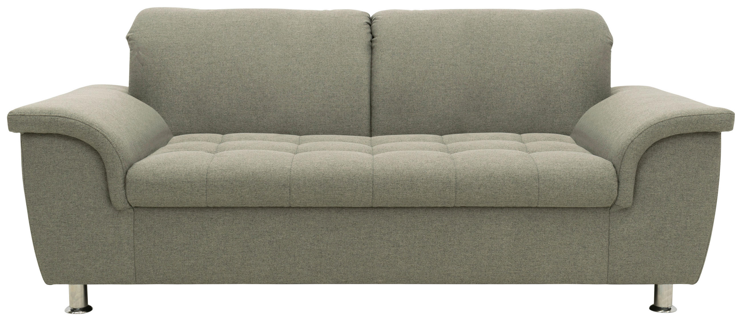 Mid.you Zweisitzer-Sofa Graubraun 190x81x105 cm