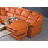 WOHNLANDSCHAFT in Leder Orange - Schwarz/Orange, KONVENTIONELL, Leder/Kunststoff (251/362/164cm) - Himolla WOHNLANDSCHAFT in Leder Orange - Schwarz/Orange, KONVENTIONELL, Leder/Kunststoff (251/362/164cm) - Himolla