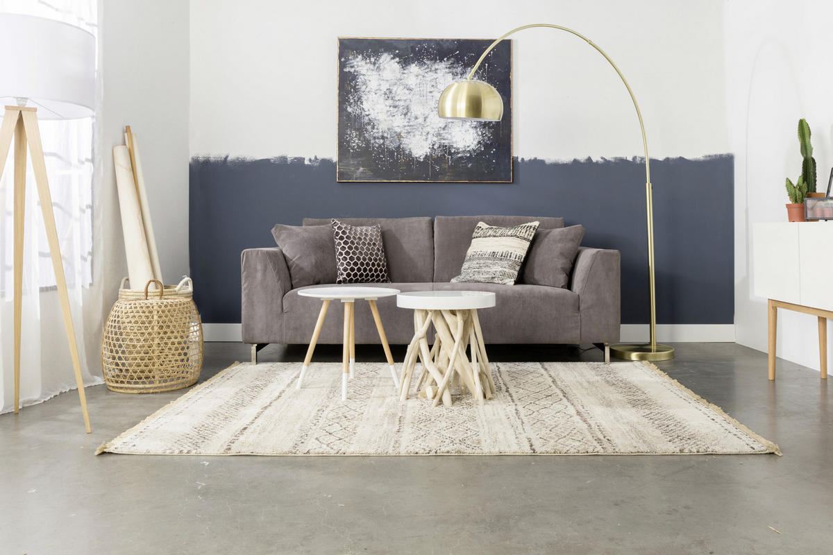 BOGENLEUCHTE  170/205 cm   - Goldfarben, Design, Metall (170/205cm) - Zuiver