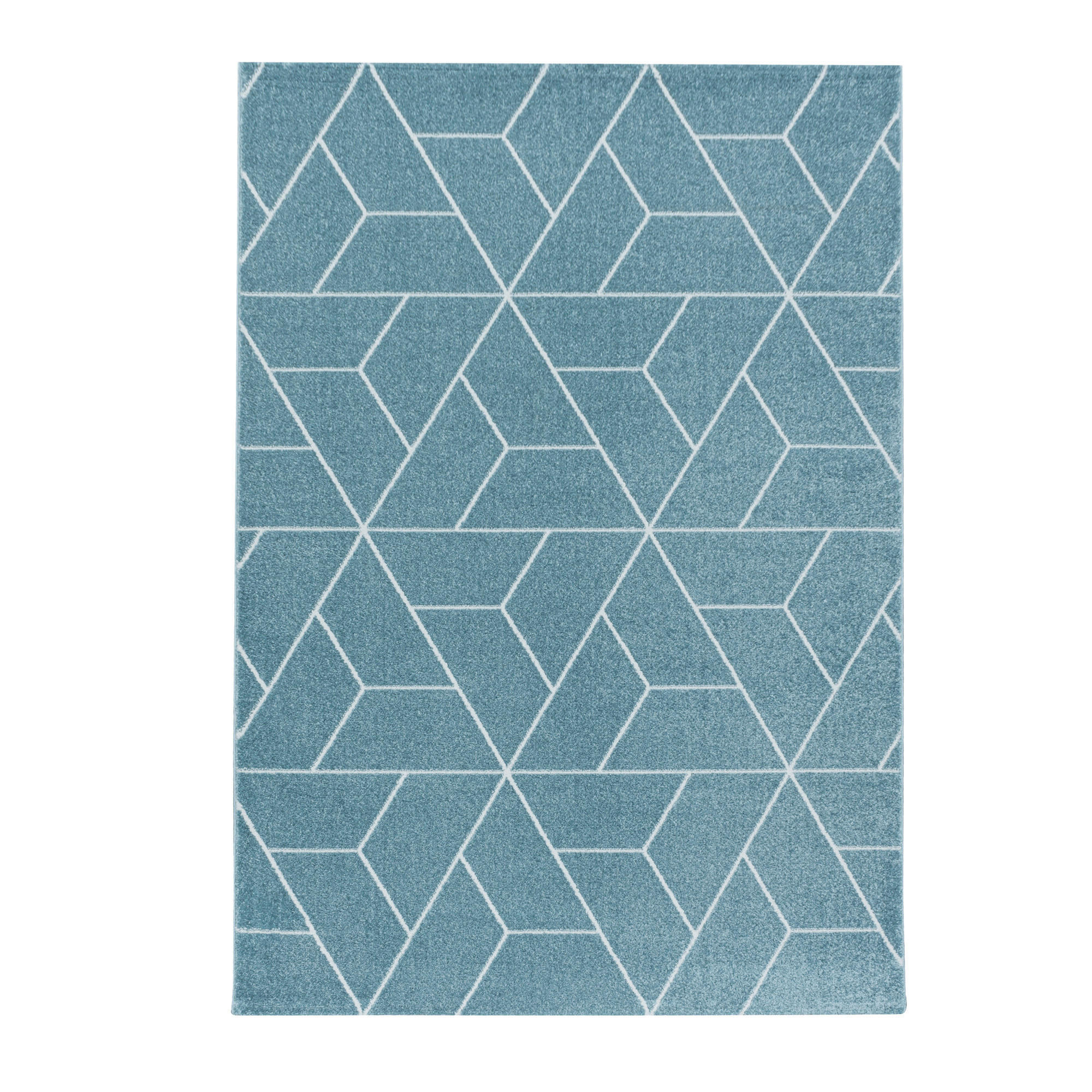 WEBTEPPICH  80/150 cm  Blau   - Blau, Design, Textil (80/150cm) - Novel