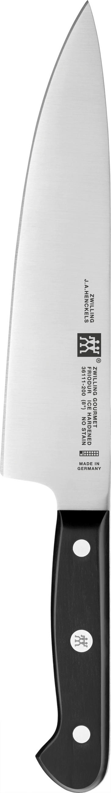 KOCHMESSER ZWILLING® GOURMET  - Silberfarben/Schwarz, Basics, Kunststoff/Metall - Zwilling