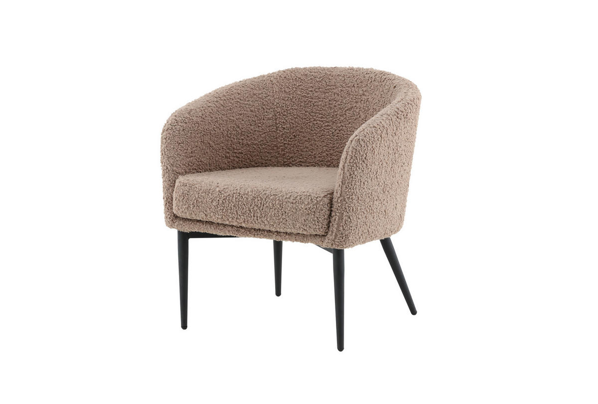 SESSEL in  - Design, Textil/Metall (83/70/64cm) - Livetastic