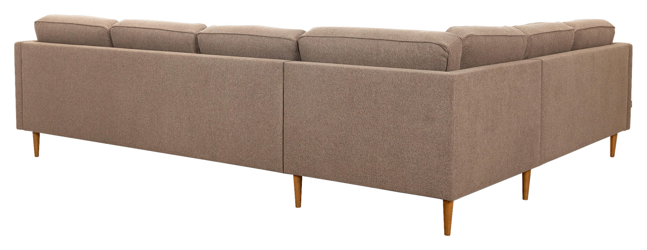 SOFFA i brun, svart  - brun/svart, Basics, metall/trä (290/85/225cm) - Hom`in