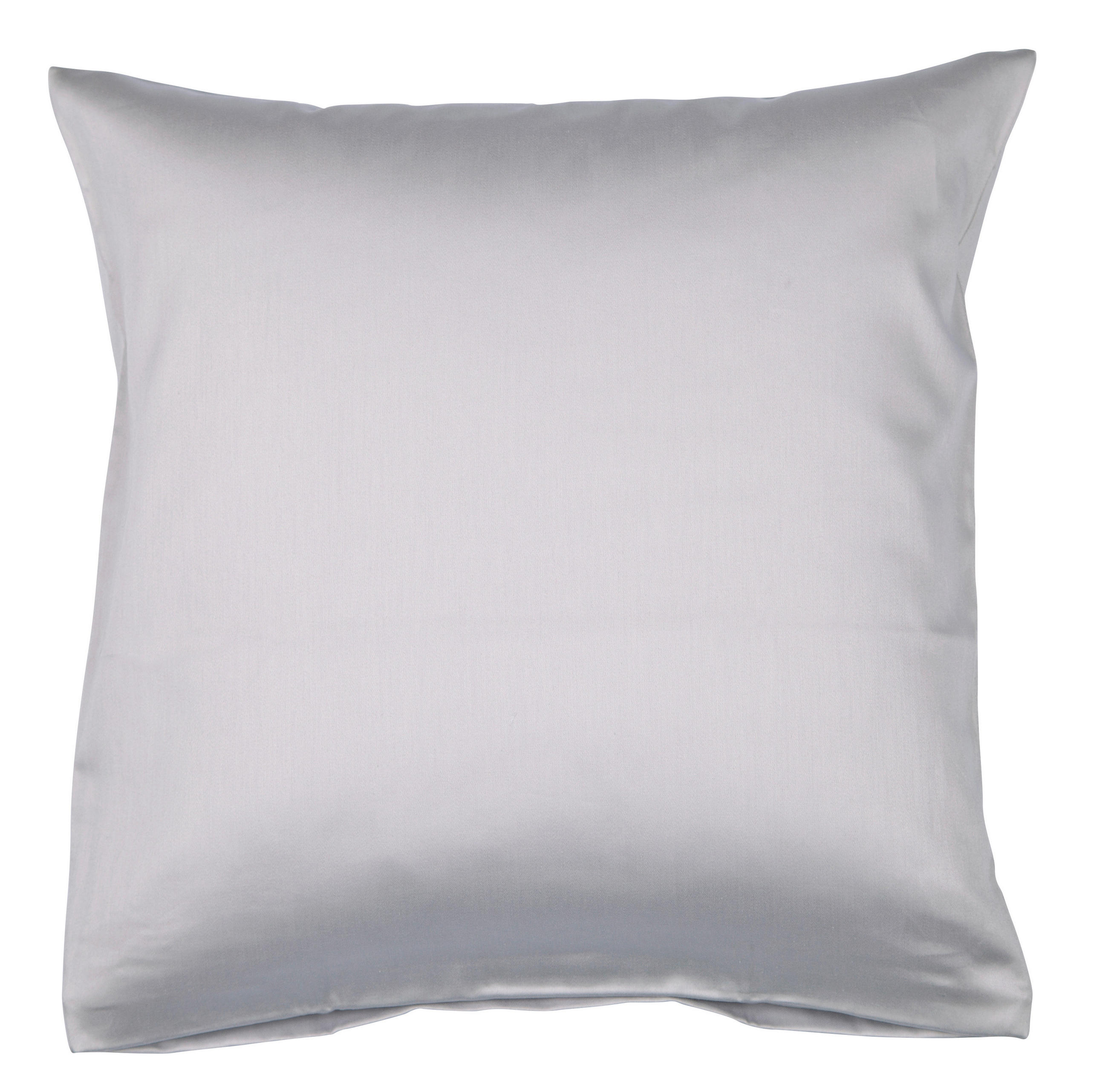 KOPFKISSENBEZUG Giacomo 40/40 cm  - Platinfarben, Basics, Textil (40/40cm) - Janine
