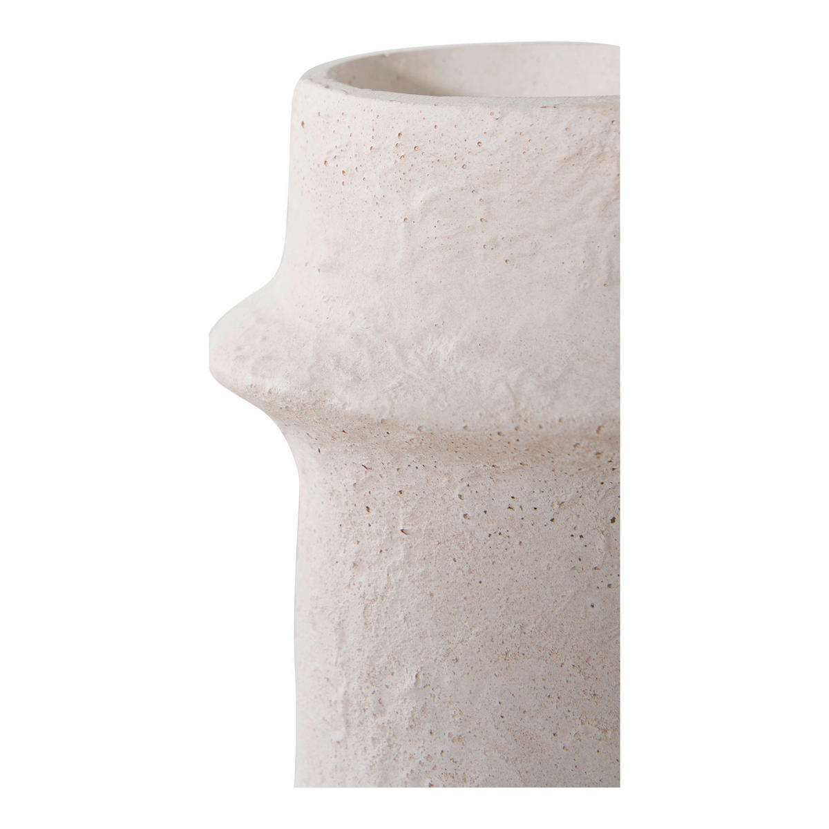 KERZENHALTER-SET - Creme, Basics, Stein