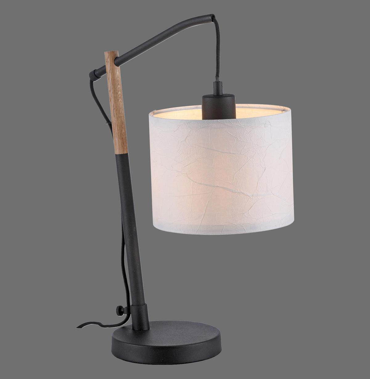 TISCHLEUCHTE Sofie 31/19/48 cm   - Weiß, Natur, Papier/Kunststoff (31/19/48cm)