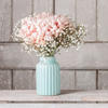 ŠTAMPA NA PLATNU    28/28 cm        - pink/svetloplava, Osnovno, drvo/tekstil (28/28cm) - Monee
