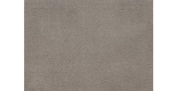 ECKSOFA in Mikrofaser Grau  176/298 cm  - Beige/Bronzefarben, Design, Textil/Metall (176/298cm) - Valnatura