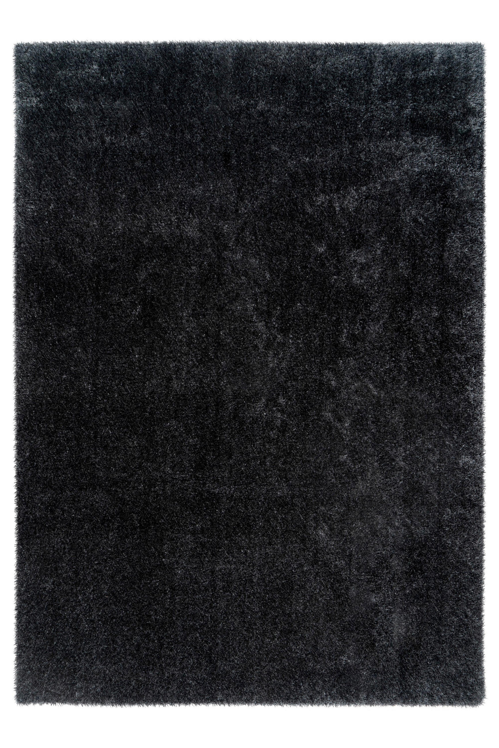 HOCHFLORTEPPICH 80/150 cm Graphitfarben rechteckig  - Graphitfarben, Basics, Textil (80/150cm) - Kayoom