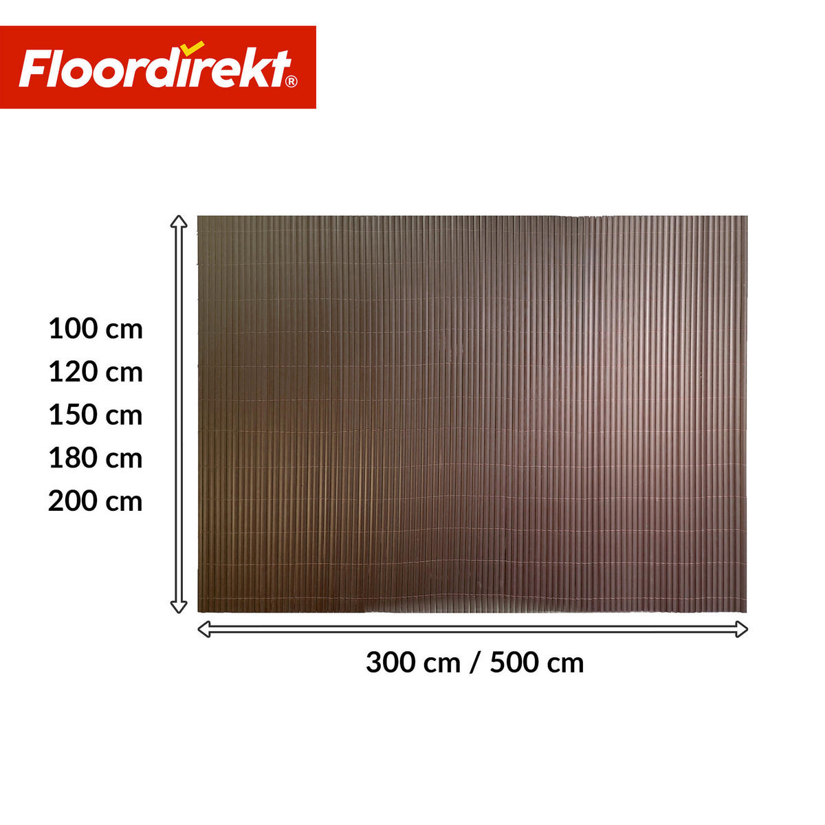 SICHTSCHUTZ - Basics (150/500cm) - Floordirekt