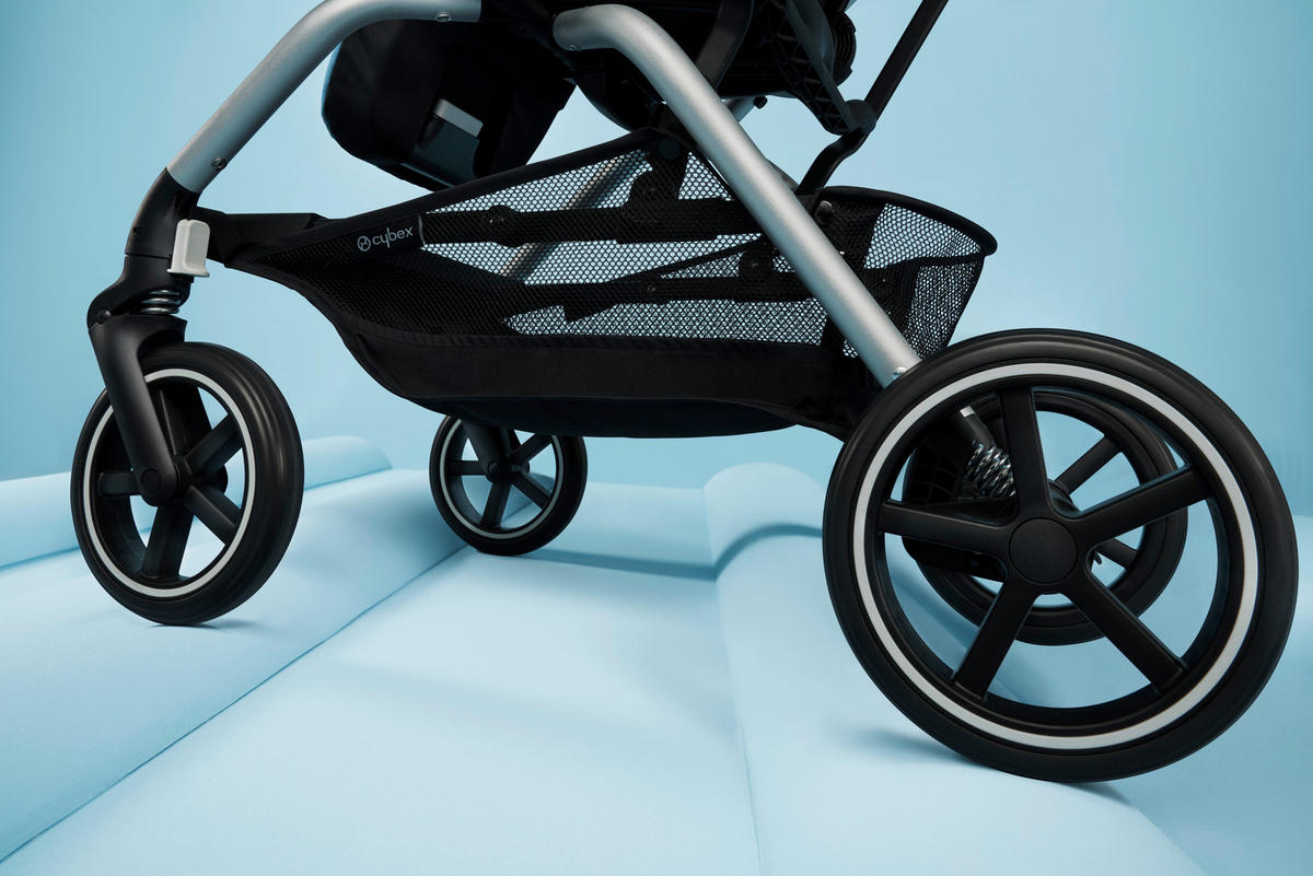 BUGGY Eezy S Twist+2  - Schwarz, Basics, Kunststoff/Textil (80.5/45/105cm) - cybex GOLD