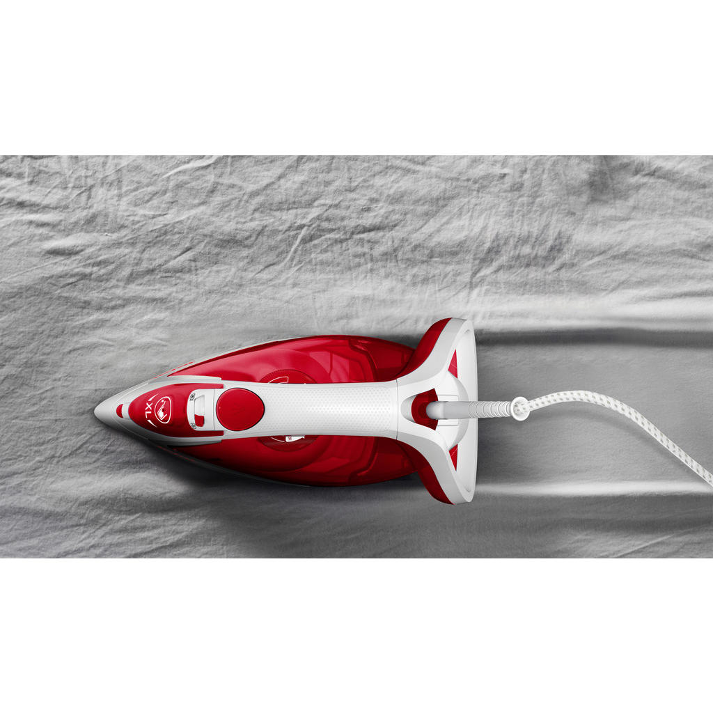 Thumbnail - Tefal Dampfbügeleisen Easygliss Plus, Rot, Weiß, Metall, Kunststoff, 1600 ml, 14x18x34 cm, Betriebskontrollleuchte, Haus...