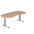 SCHREIBTISCH in Metall, Holzwerkstoff - Silberfarben/Nussbaumfarben, KONVENTIONELL, Holzwerkstoff/Metall (100/200cm) SCHREIBTISCH in Metall, Holzwerkstoff - Silberfarben/Nussbaumfarben, KONVENTIONELL, Holzwerkstoff/Metall (100/200cm)
