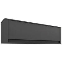 KÜCHENOBERSCHRANK 133,2/35/46 cm  in Anthrazit  - Anthrazit, MODERN, Holzwerkstoff (133,2/35/46cm) - home24