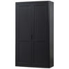 MEHRZWECKSCHRANK 120/217/48 cm  in Schwarz  - Schwarz, Design, Holz (120/217/48cm) - Livetastic