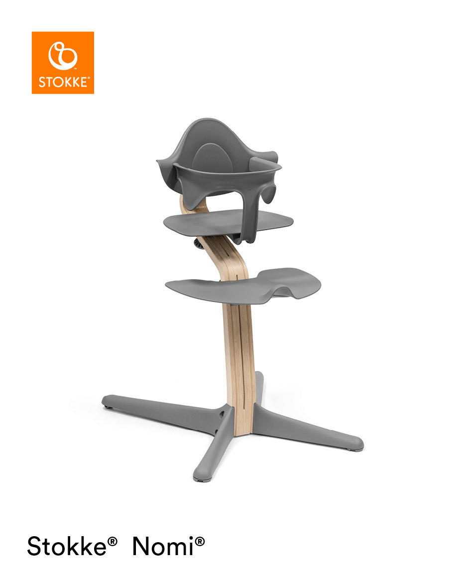 BABY SET Nomi  - Hellgrau/Grau, Basics, Kunststoff (22/23/29cm) - Stokke