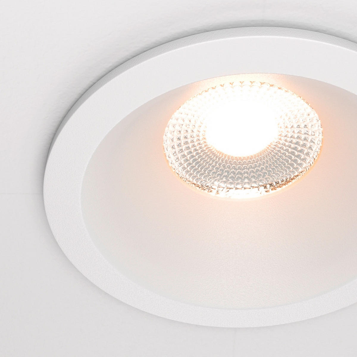 TAKLAMPA 8,5/8,5 cm  - vit, Modern, metall (8,5/8,5cm) - MAYTONI
