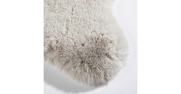KUNSTFELL 60/90 cm Luna New - Silberfarben, Trend, Textil (60/90cm) - Novel