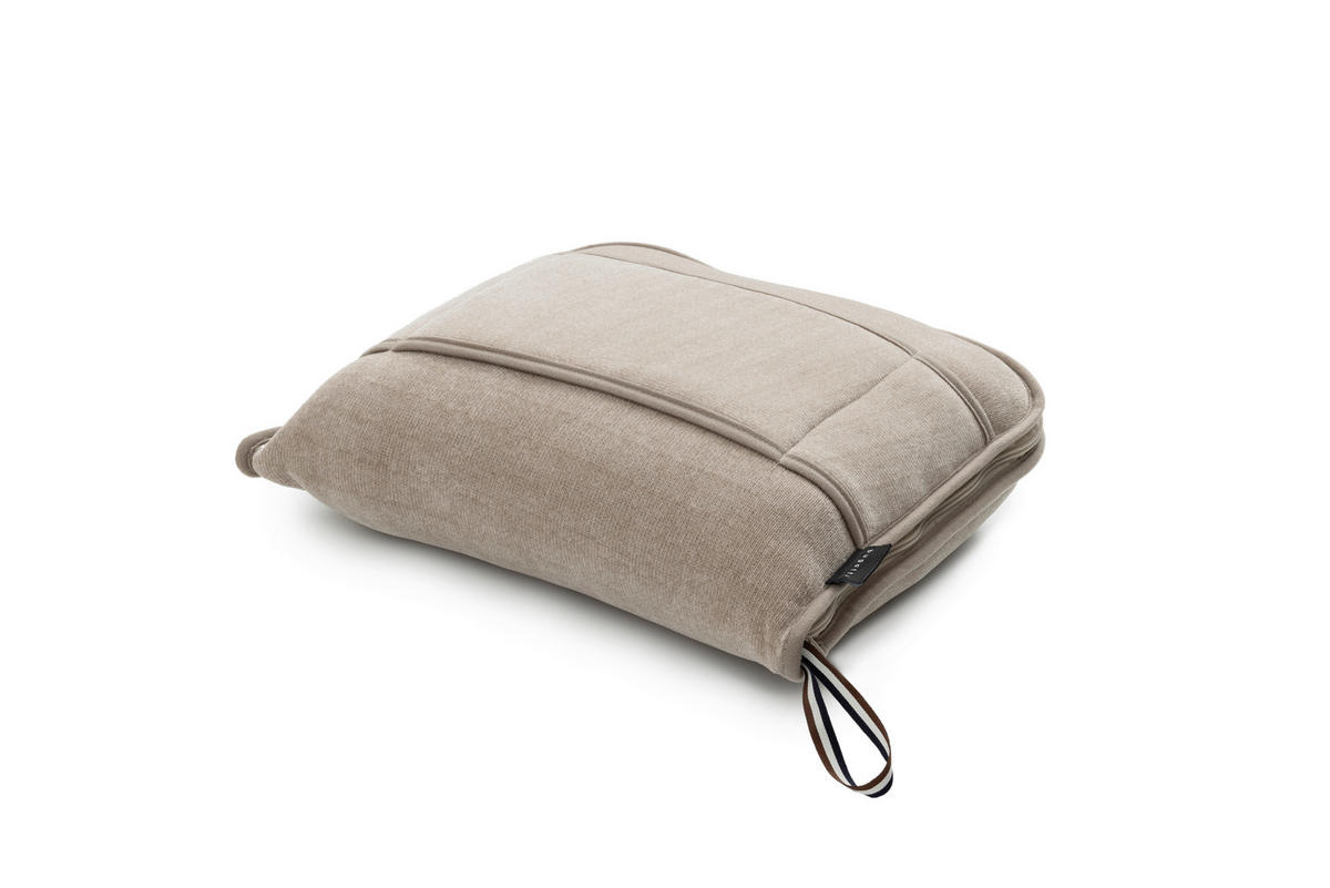 REISEDECKE Bugatti Reisedecke Doppio Soft 130/150 cm  - Beige, Basics, Textil (130/150cm) - Bugatti
