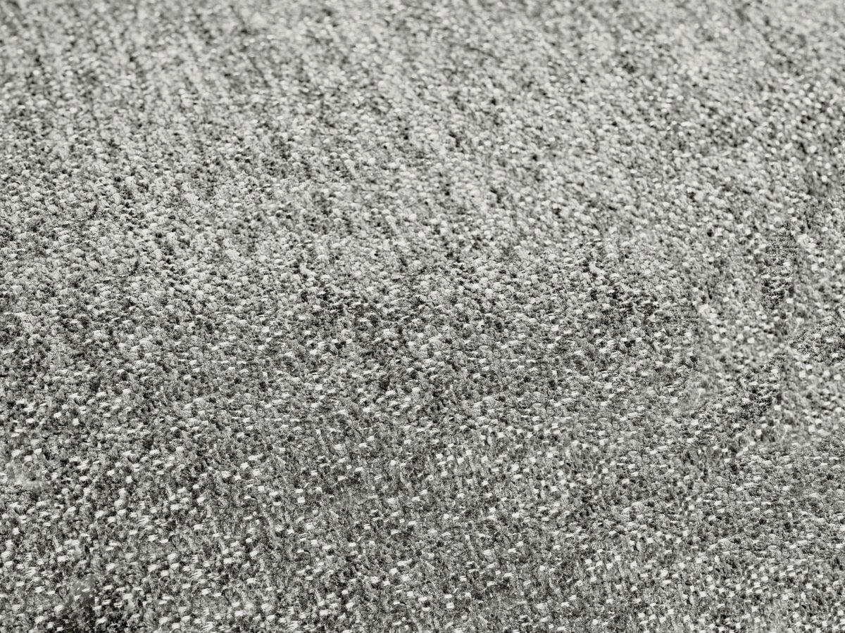 ECKSCHLAFSOFA EVEREST  mit Rücken echt, Armteil links, Armteil rechts Flachgewebe Dunkelgrau  - Dunkelgrau/Schwarz, MODERN, Kunststoff/Textil (212/423/198cm)