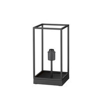 TISCHLEUCHTE - Schwarz, Basics, Metall (16/16/30cm) - Fischer & Honsel