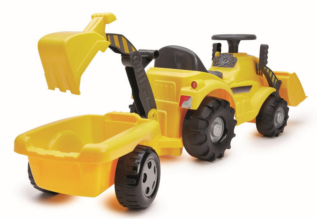 RUTSCHFAHRZEUG   - Gelb/Multicolor, Basics, Kunststoff (58,50/26/44,50cm) - Simba