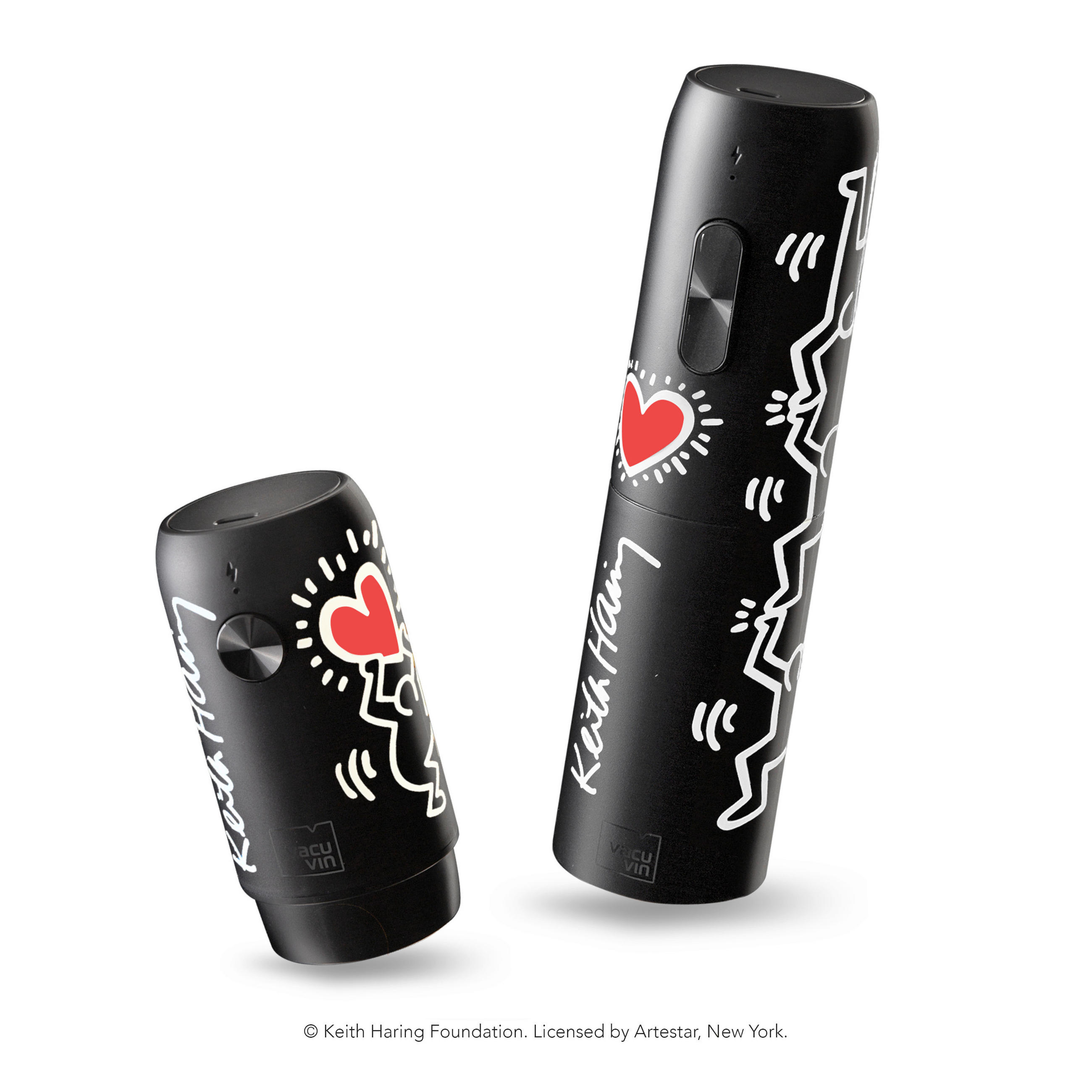 SET ZA VINO  - višebojno/crna, Basics, metal/plastika (23.2/5.9/14.9cm) - Vacu Vin