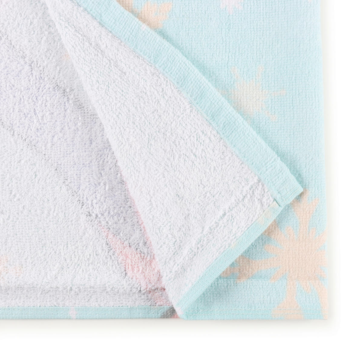 KAPUZENBADETUCH DISNEY FROZEN 130/56 cm  - Hellblau, Basics, Textil (130/56cm)