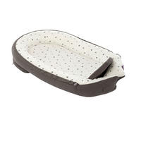 KUSCHELNEST Home Premium  84/47/13 cm   - Dunkelgrau/Weiß, Basics, Textil (84/47/13cm) - Träumeland
