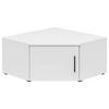 AUFSATZSCHRANK 71,5/35/71,5 cm  in  - Schwarz/Weiß, MODERN, Holzwerkstoff/Kunststoff (71,5/35/71,5cm) - Carryhome