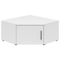 NÁSTAVEC NA SKŘÍŇ, bílá, 71,5/35/71,5 cm - bílá/černá, Moderní, kompozitní dřevo/plast (71,5/35/71,5cm) - Carryhome