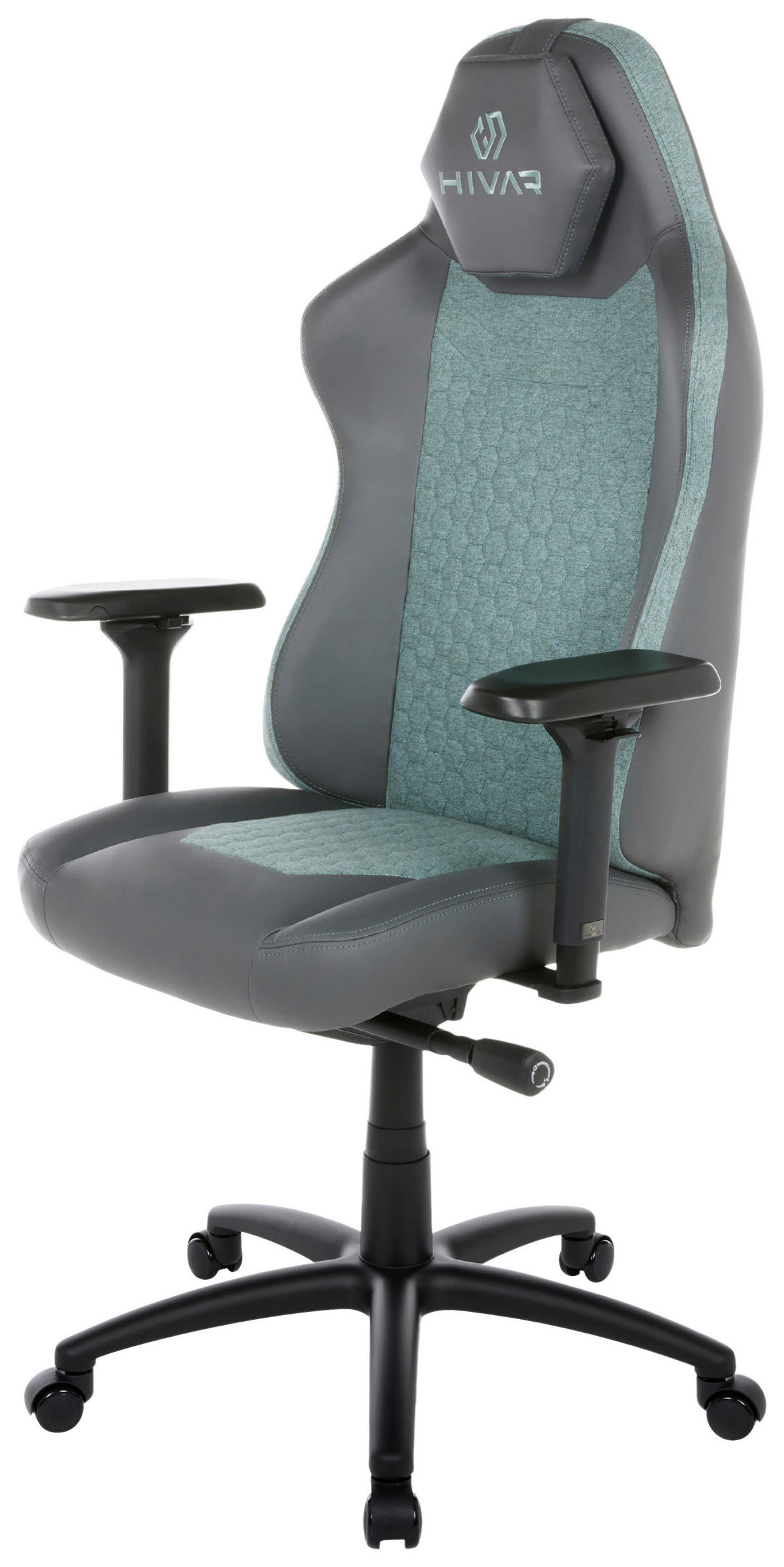 ORBICAL Aurora Coal Grau, Schwarz, Türkis, Smaragdgrün Metall, Textil   - Türkis/Smaragdgrün, LIFESTYLE, Textil/Metall (79/142/77cm) - HIVAR