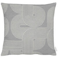 KISSENHÜLLE Loft Style 46/46 cm  - Grau, Basics, Textil (46/46cm) - Novel